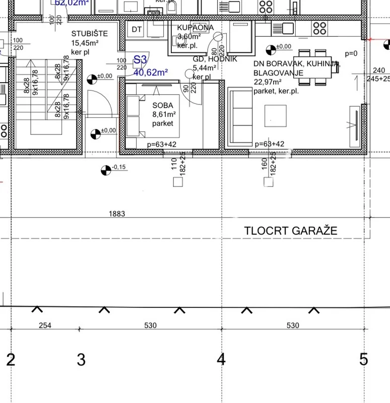 Novogradnja s vrtom – moderan 2S stan