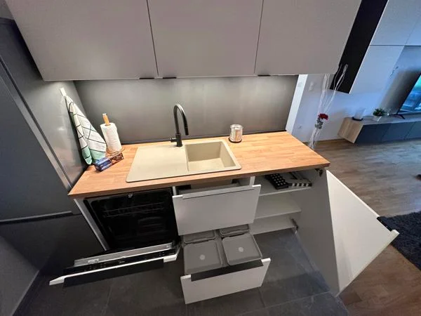 Moderan 2-sobni stan | Novogradnja | Garaža | Velika terasa | 58,72 m²