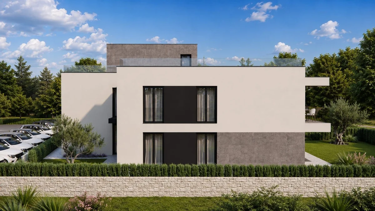 Poreč, cancini, zemljište sa građevinskom dozvolom! 860m2!