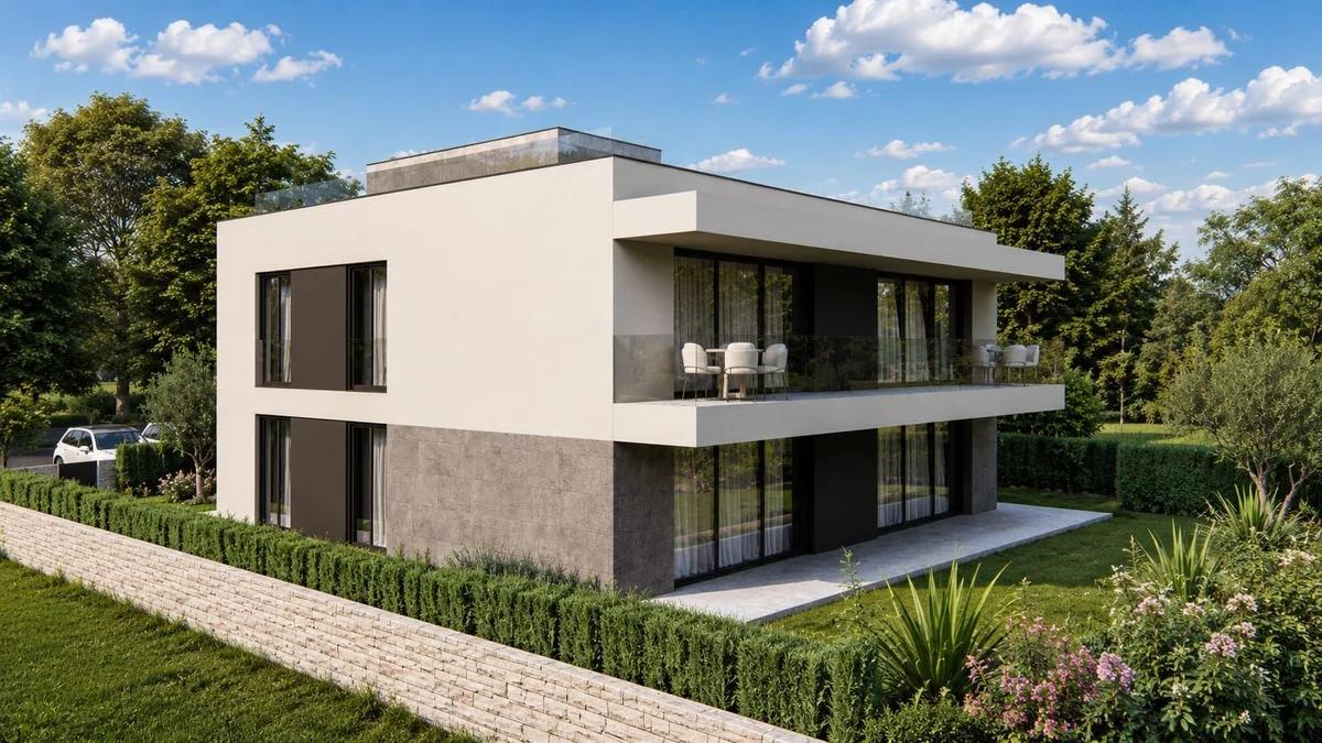 Poreč, cancini, zemljište sa građevinskom dozvolom! 860m2!