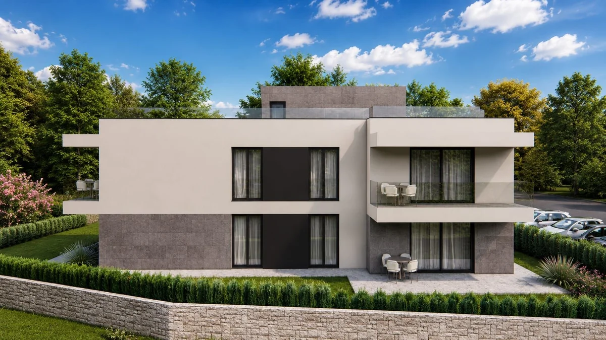 Poreč, cancini, zemljište sa građevinskom dozvolom! 860m2!