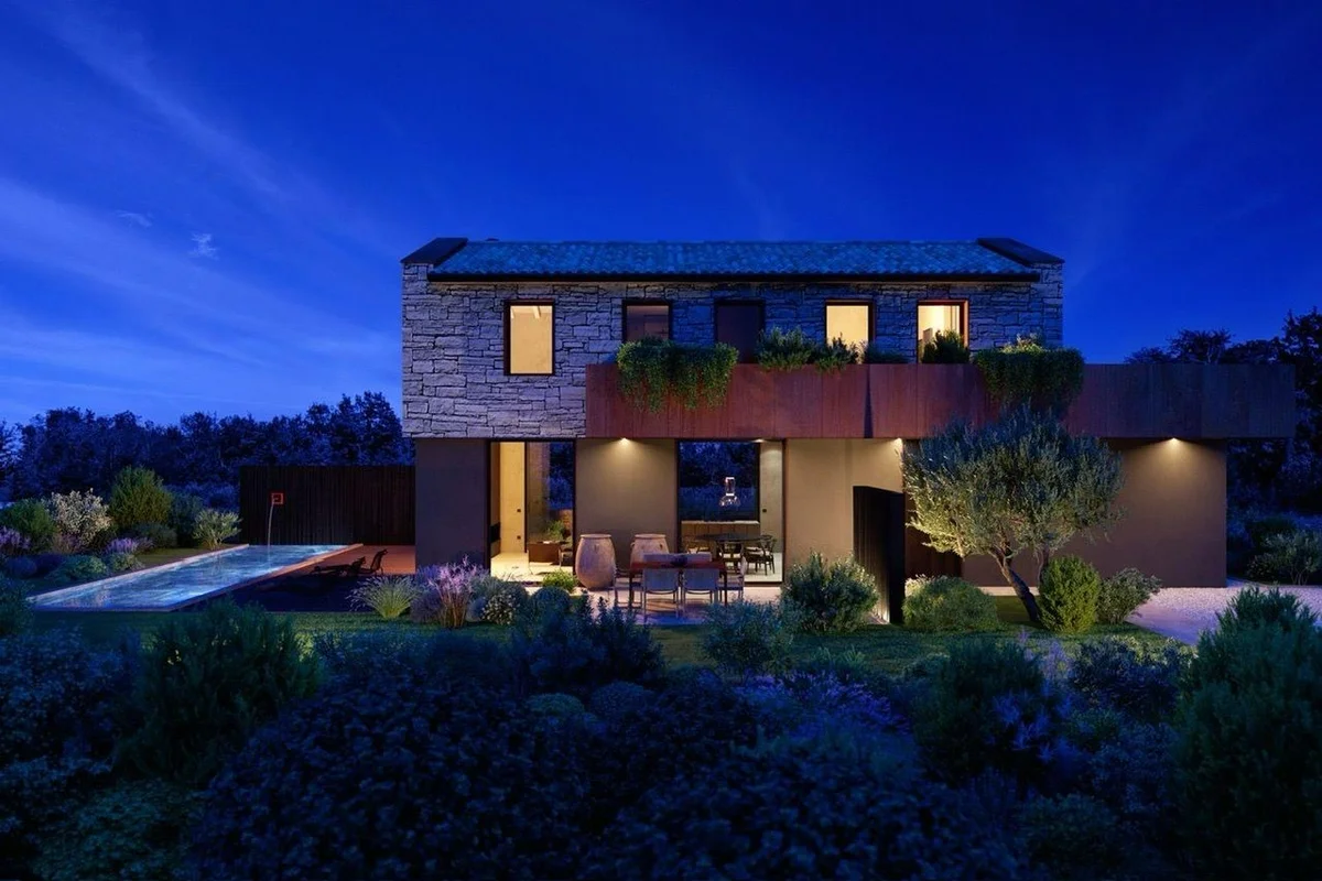 Istra, Bale, luksuzna dizajnerska vila, 503m2