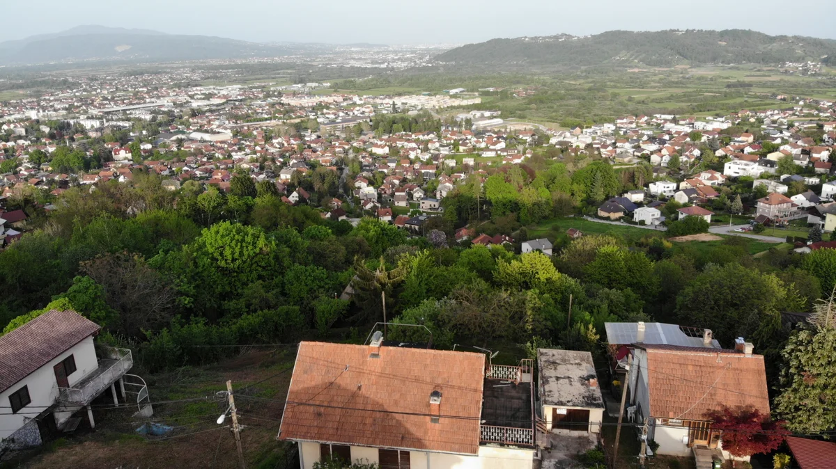Samobor, prodaja, zemljište sa starom kućom, POGLED NA CIJELI GRAD!!!