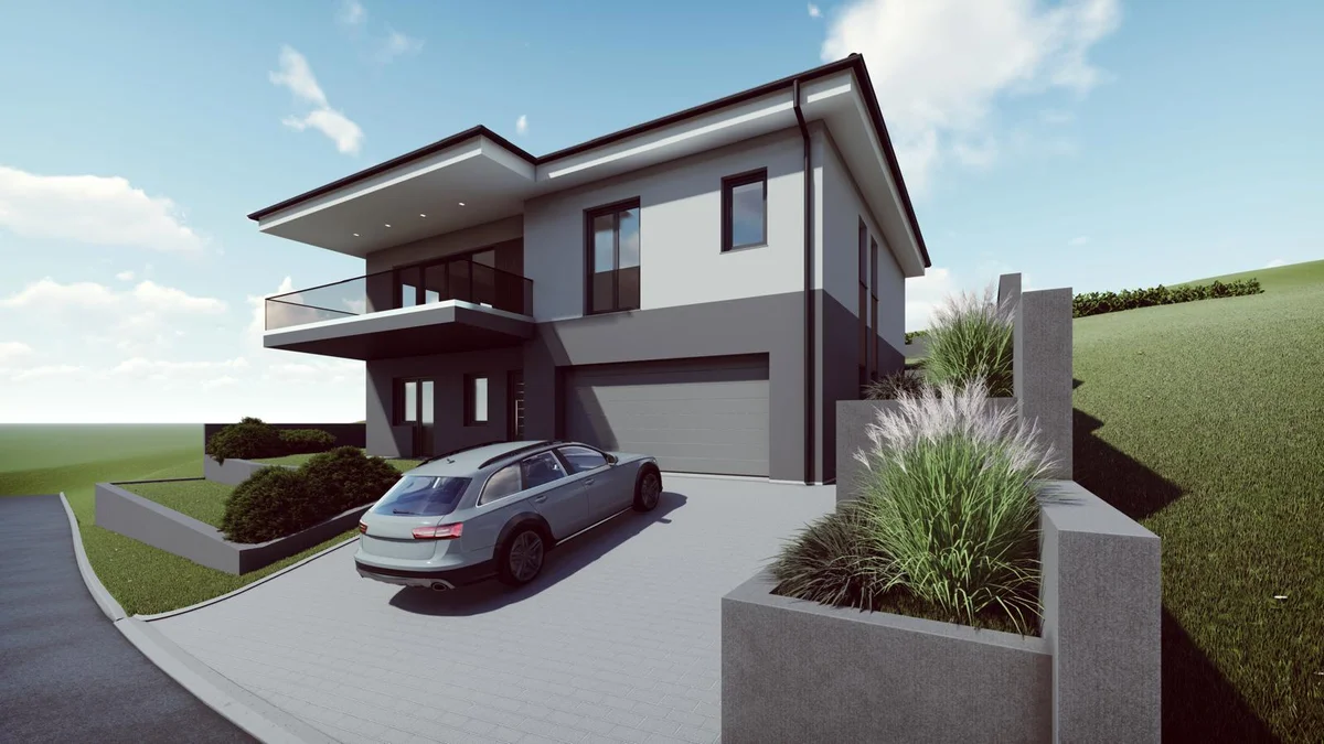 Dubrava – dvije građevinske parcele s projektom i dozvolama, 1053m2