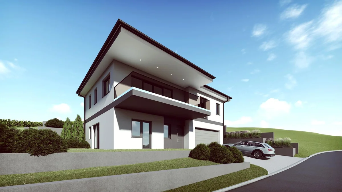 Dubrava – dvije građevinske parcele s projektom i dozvolama, 1053m2