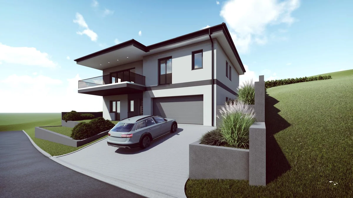 Dubrava – dvije građevinske parcele s projektom i dozvolama, 1053m2