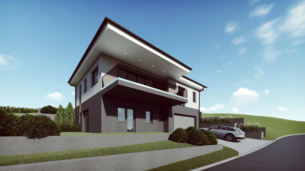 Dubrava – dvije građevinske parcele s projektom i dozvolama, 1053m2