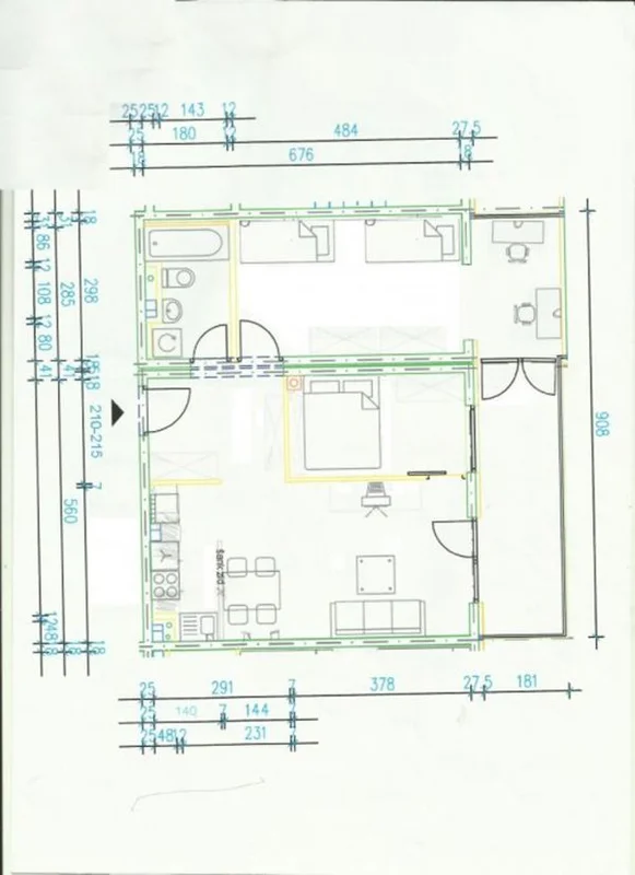 Lanište – miran trosoban stan 69 m², lođa, lift
